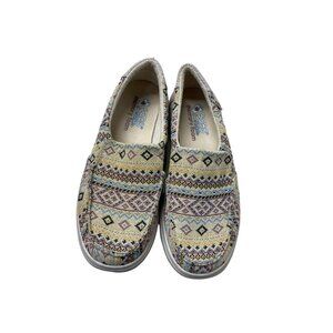 Skechers Women's BOBS Skipper Point Proven Loafer Slip On Aztec Boho Size 7